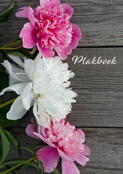 Plakboek Pioenroos