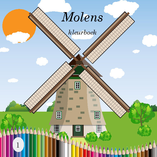 Molens kleurboek