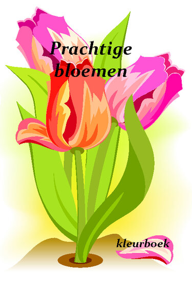 Prachtige bloemen kleurboek