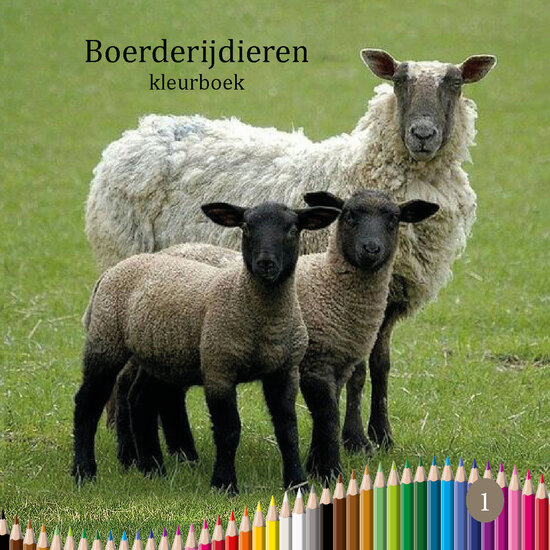 Boerderijdieren kleurboek